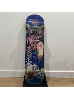 Vintage Hobie Cat Hologram Skateboard 2003 Original Equipment Retro Board